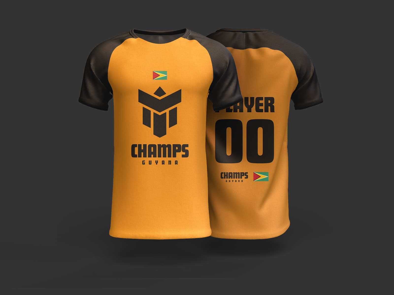CHAMPS Tee — Classic Gold